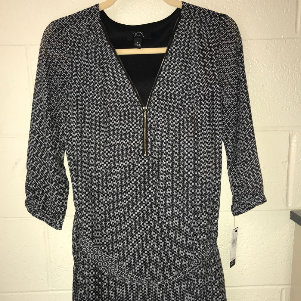 Black and white pattern Dress